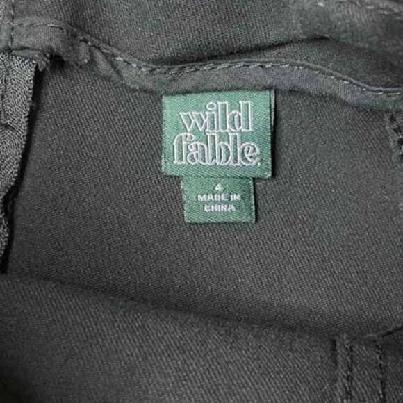Wild Fable Black Pencil Skirt Size 4 - Picture 4 of 4